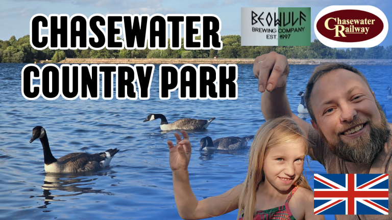 Chasewater Country Park – zabytkowa kolej, plac zabaw, sporty wodne i lokalne piwo