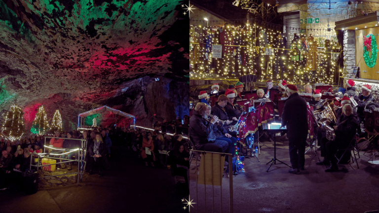 Świąteczny koncert kolęd w jaskini The Devil’s Arse – Castleton